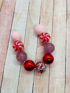 Pink Peppermint Necklace