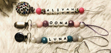 Load image into Gallery viewer, Personalized Silicone Paci Clip