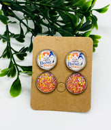 Witches Stud/Clip On Earrings
