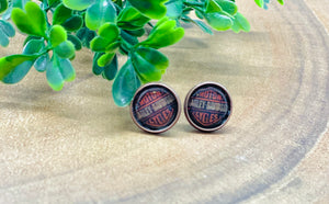 Born To Ride Stud/Clip On Earrings- Multiple Styles