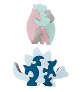Dino & Bear Puzzle Stackers