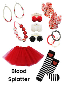 Blood Splatter Chokers