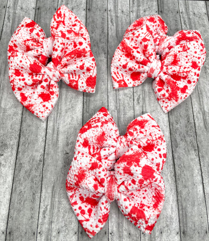 Blood Splatter Bows