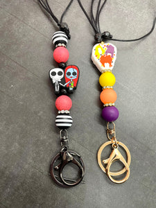 Halloween Favorites Keychain Lanyard