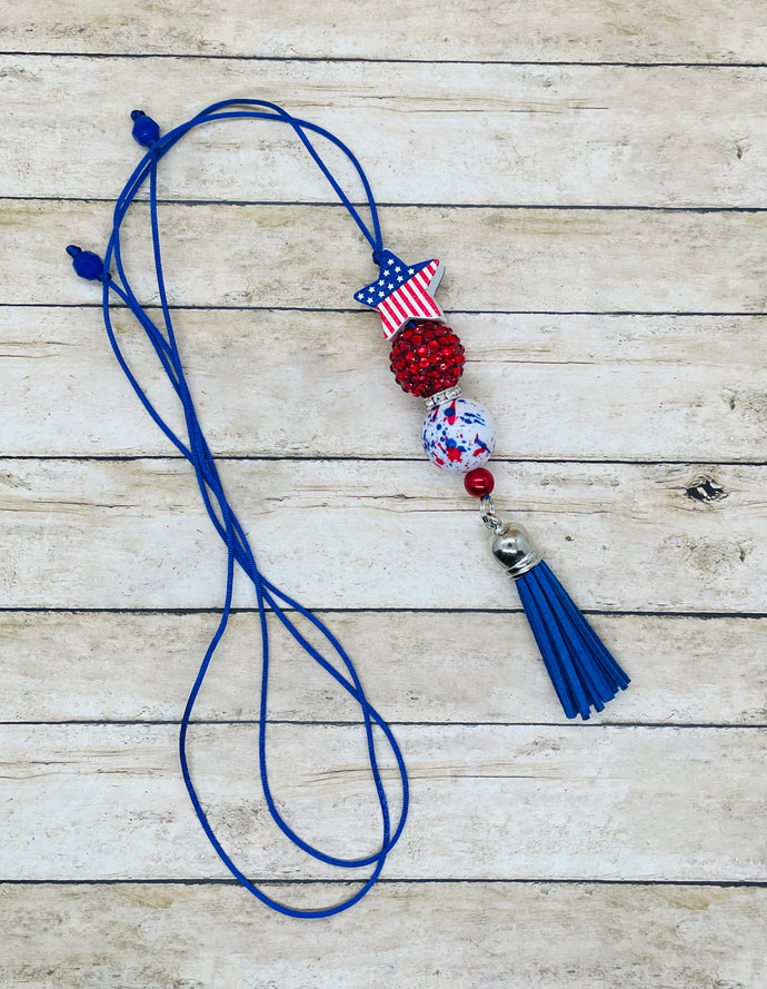 Star Spangled Lanyard