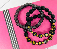 Gold/Black Stupid Cupid Stack