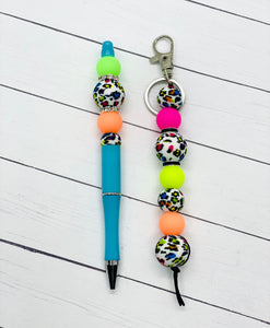 Neon Pen & Keychain