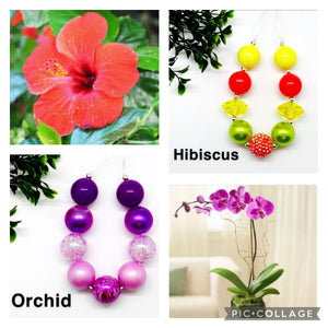 Hibiscus & Orchid