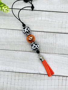 Pumpkin/Cow Lanyard