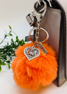 Jumbo Pom Keychains