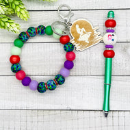 Under The Sea Wristlet Keychain or Pen