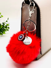 Load image into Gallery viewer, Jumbo Pom Keychains
