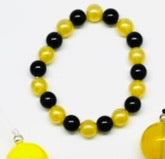 Black/Yellow Basic Bracelet