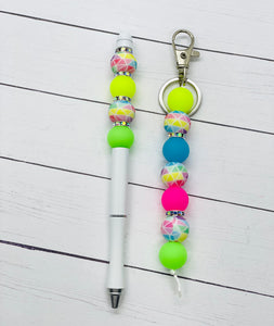 Neon Pen & Keychain