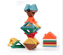 Load image into Gallery viewer, Silicone House Stacking Toy
